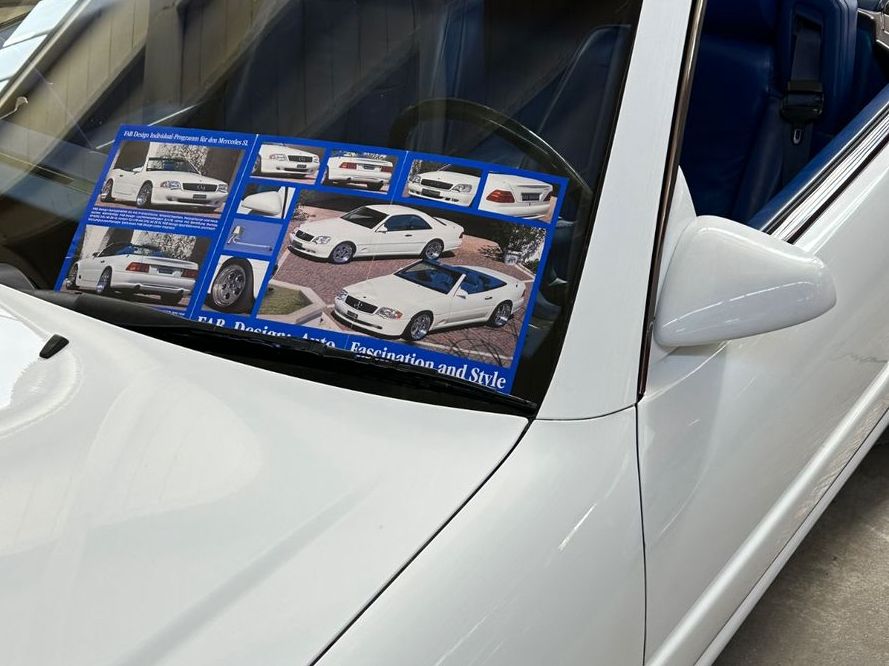 Fahrzeugabbildung Mercedes-Benz SL 500 FAB DESIGN UNIKAT SHOW CAR GENF 1995 H-ZL