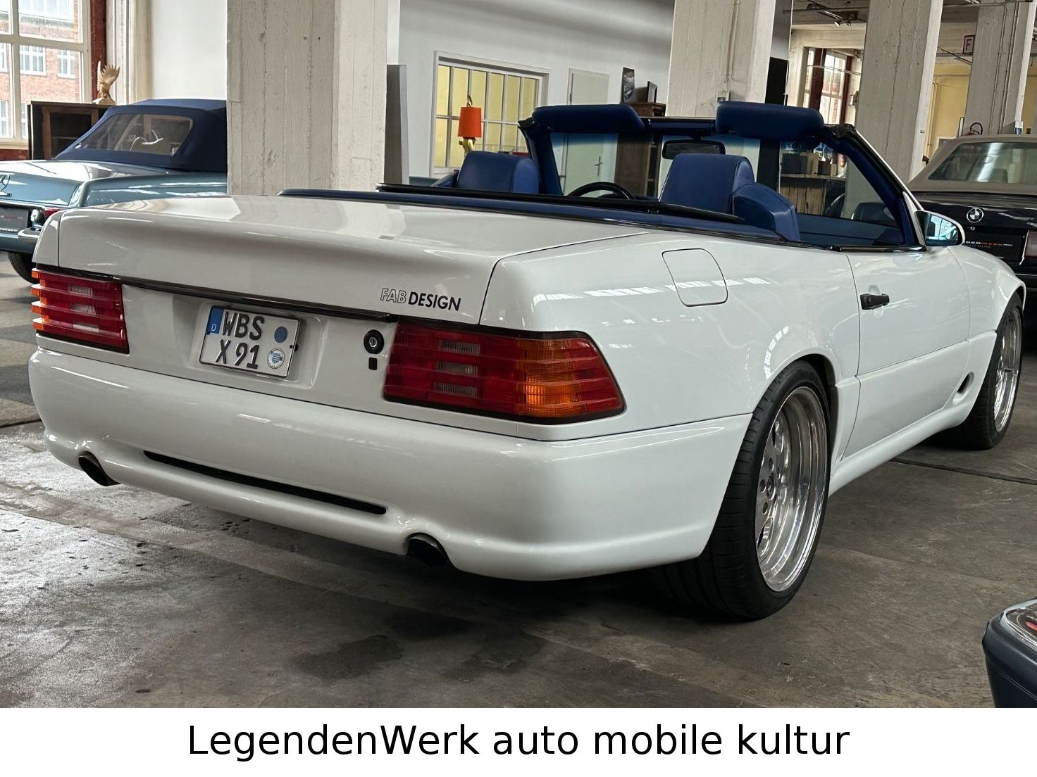 Fahrzeugabbildung Mercedes-Benz SL 500 FAB DESIGN UNIKAT SHOW CAR GENF 1995 H-ZL
