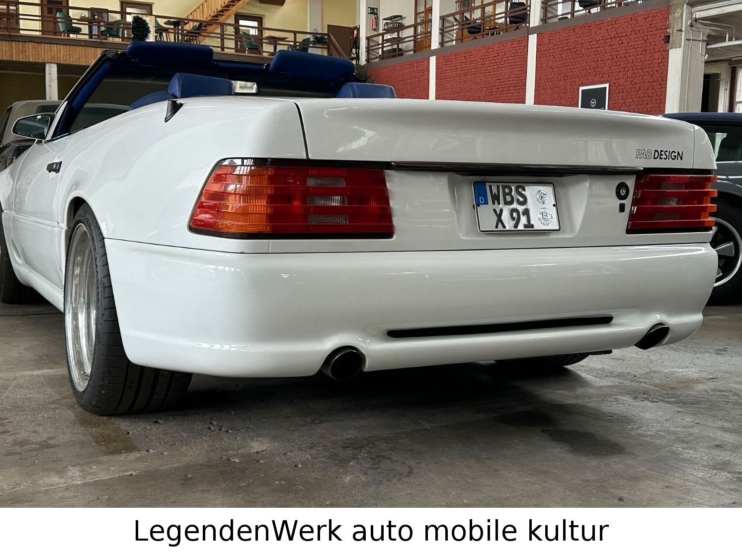 Fahrzeugabbildung Mercedes-Benz SL 500 FAB DESIGN UNIKAT SHOW CAR GENF 1995 H-ZL