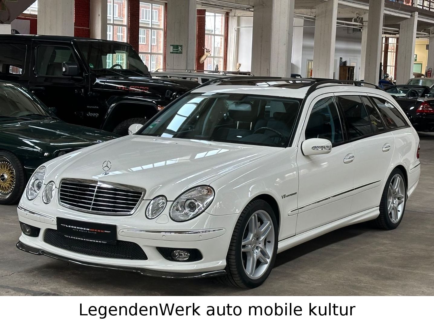 Fahrzeugabbildung Mercedes-Benz E55 AMG T-S211 Wie JAHRESWAGEN MB-Garantie 1Lack
