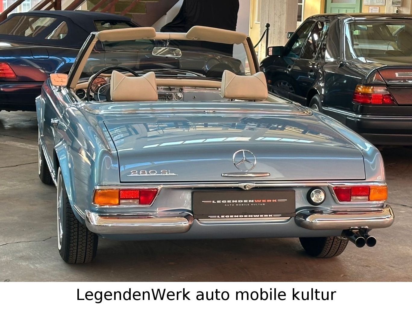 Fahrzeugabbildung Mercedes-Benz SL 280 Pagode W113 Schalter Schweiz MATCHING 1-