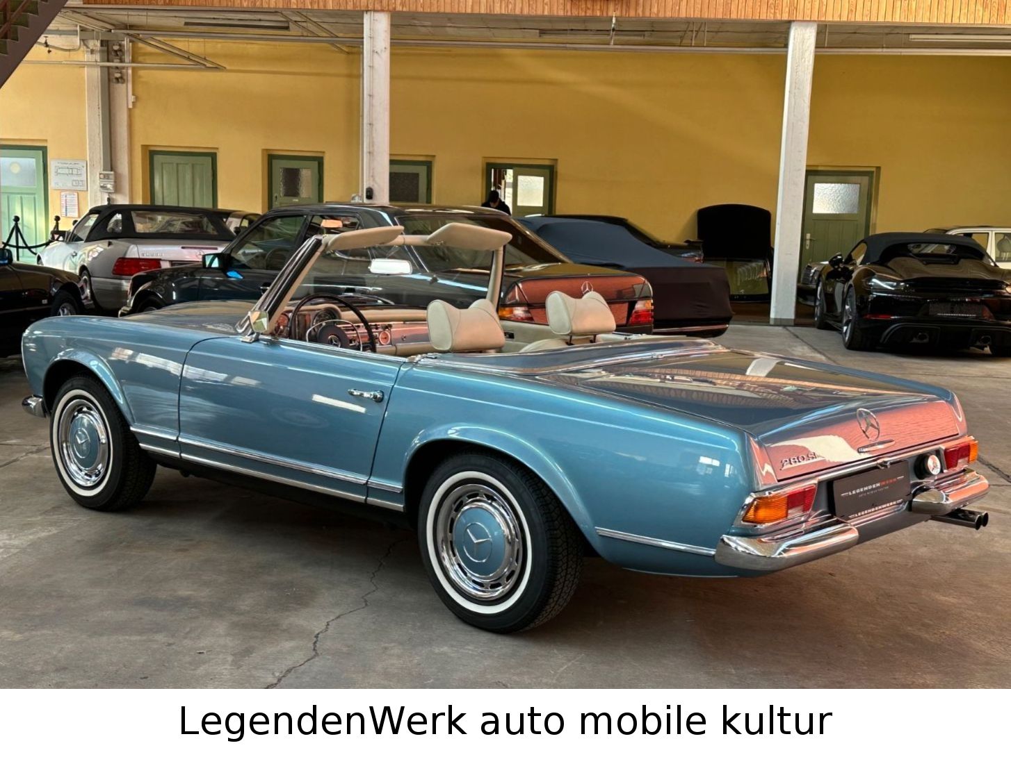 Fahrzeugabbildung Mercedes-Benz SL 280 Pagode W113 Schalter Schweiz MATCHING 1-