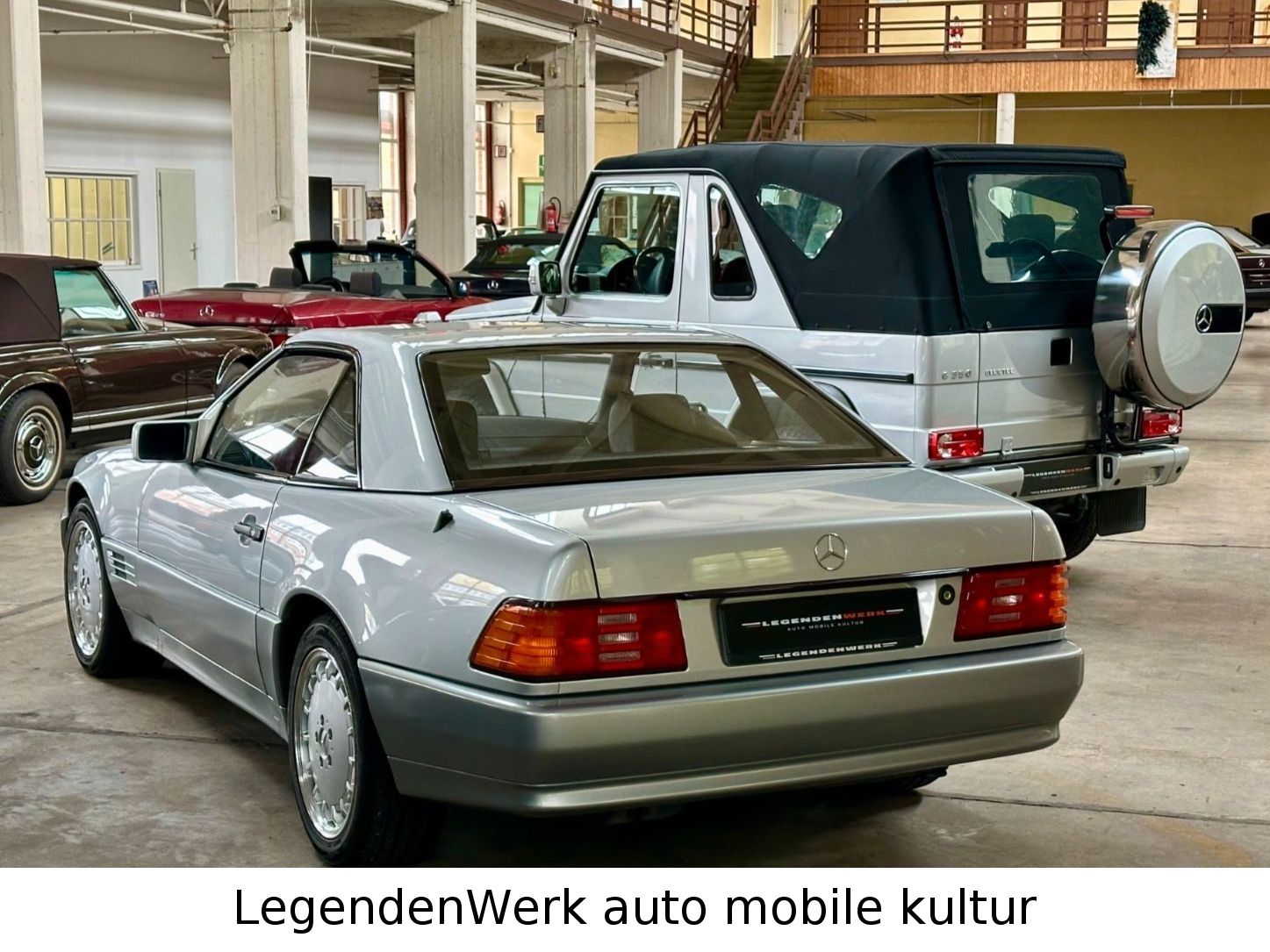 Fahrzeugabbildung Mercedes-Benz SL 320 R129 BRD 1.Lack 4-Sitze MB SERVICE neu