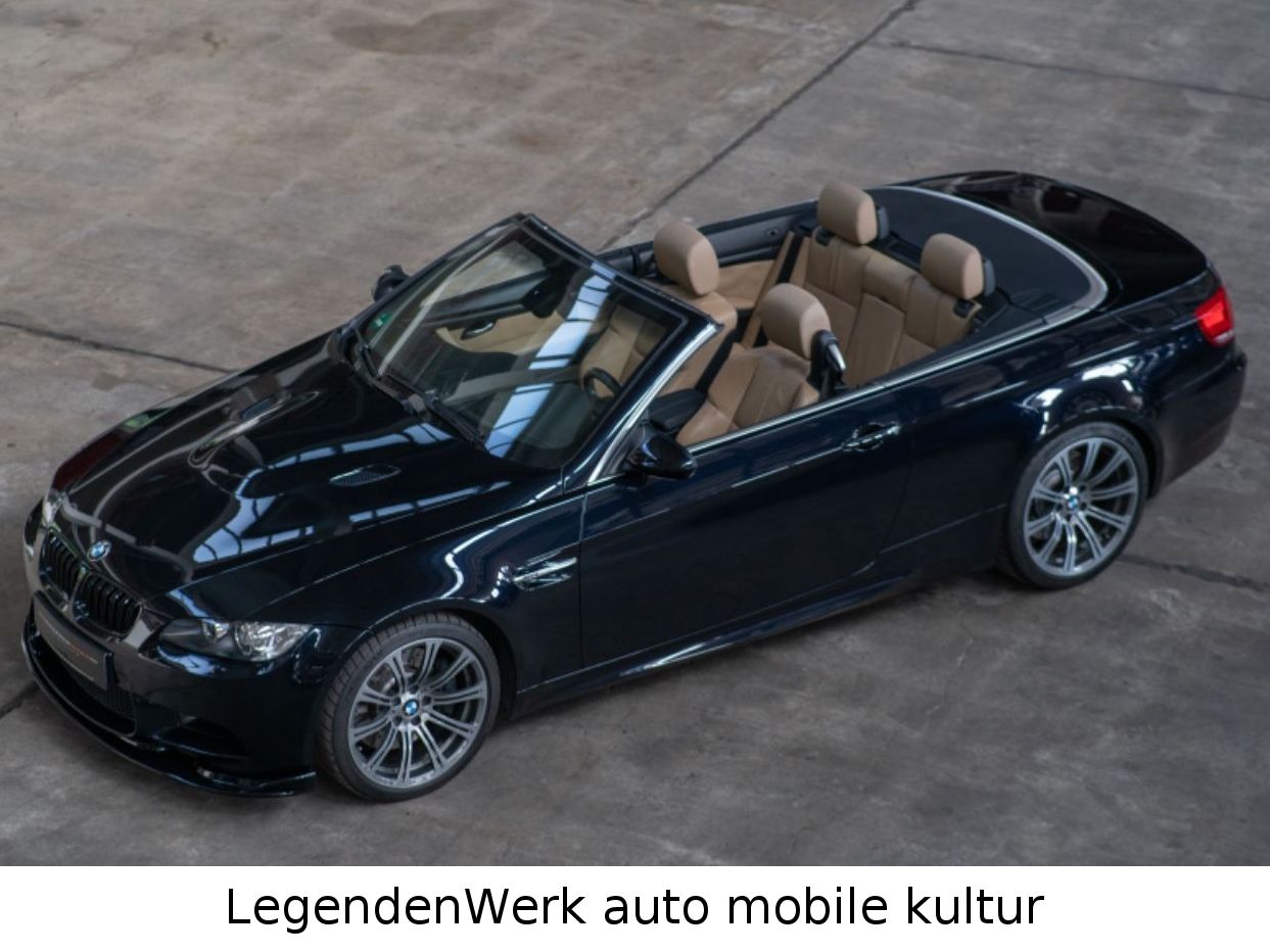 Fahrzeugabbildung BMW M3 WL 91 E93 M3 V8 Cabrio SCHALTER Deutschland.