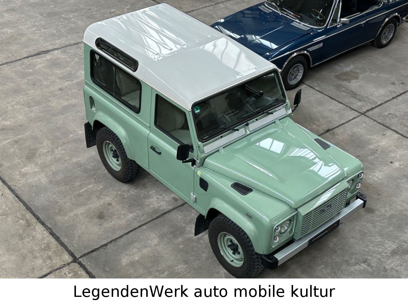 Fahrzeugabbildung Land Rover Defender 90 Heritage ORIGINAL SW kurz  mit MwSt.