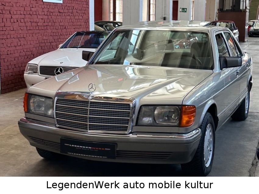 Mercedes-Benz 420 SE W126 2. Hand Deutsche EZ Erstlack Velours