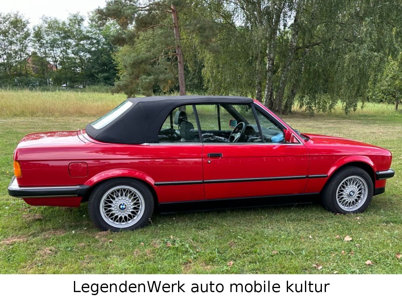 Fahrzeugabbildung BMW 325i E30 VFL CABRIO oh. KAT 2.Hd Classic Data 1-