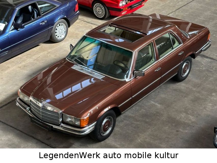 Fahrzeugabbildung Mercedes-Benz 350 SE V8 W116 1. Hand Schiebedach MB Scheckheft