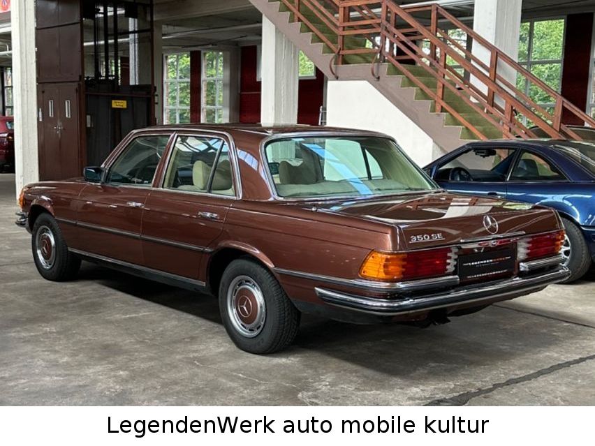 Fahrzeugabbildung Mercedes-Benz 350 SE V8 W116 1. Hand Schiebedach MB Scheckheft