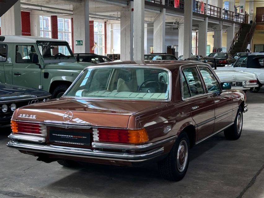 Fahrzeugabbildung Mercedes-Benz 350 SE V8 W116 1. Hand Schiebedach MB Scheckheft