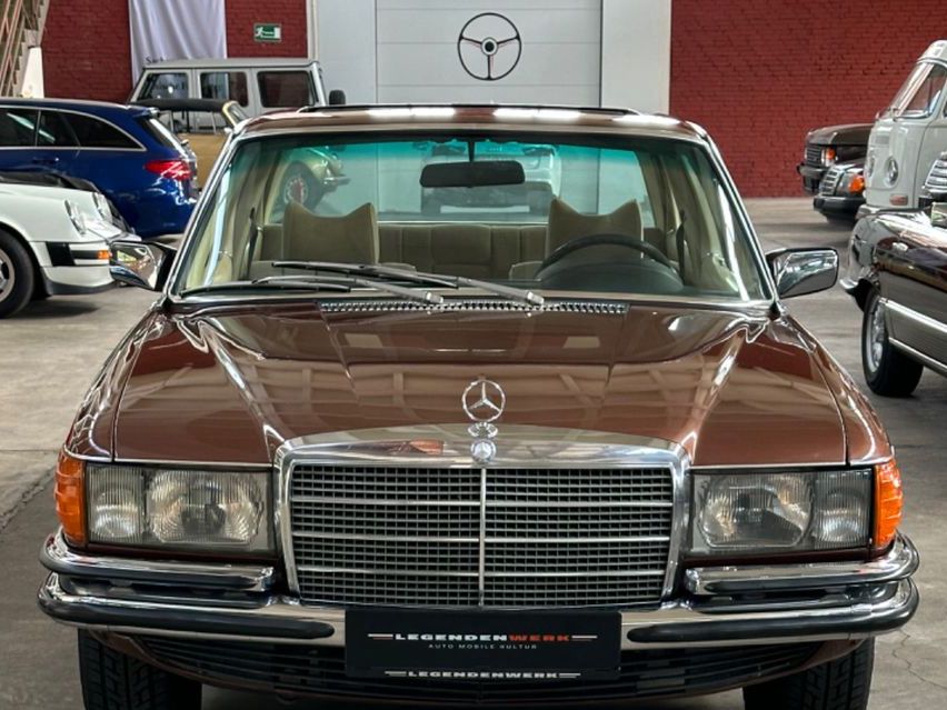 Fahrzeugabbildung Mercedes-Benz 350 SE V8 W116 1. Hand Schiebedach MB Scheckheft