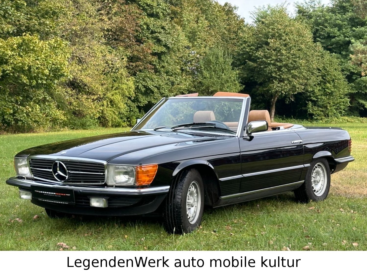 Mercedes-Benz 500 SL R107 Dt. EZ MB S-Heft KLIMA Leder DATTEL