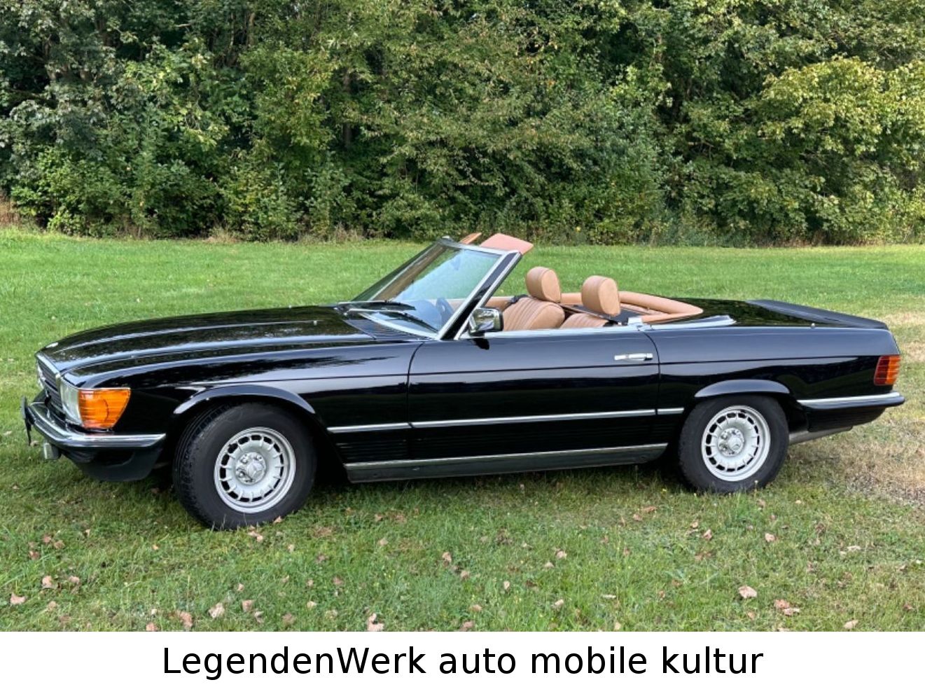 Fahrzeugabbildung Mercedes-Benz 500 SL R107 Dt. EZ MB S-Heft KLIMA Leder DATTEL