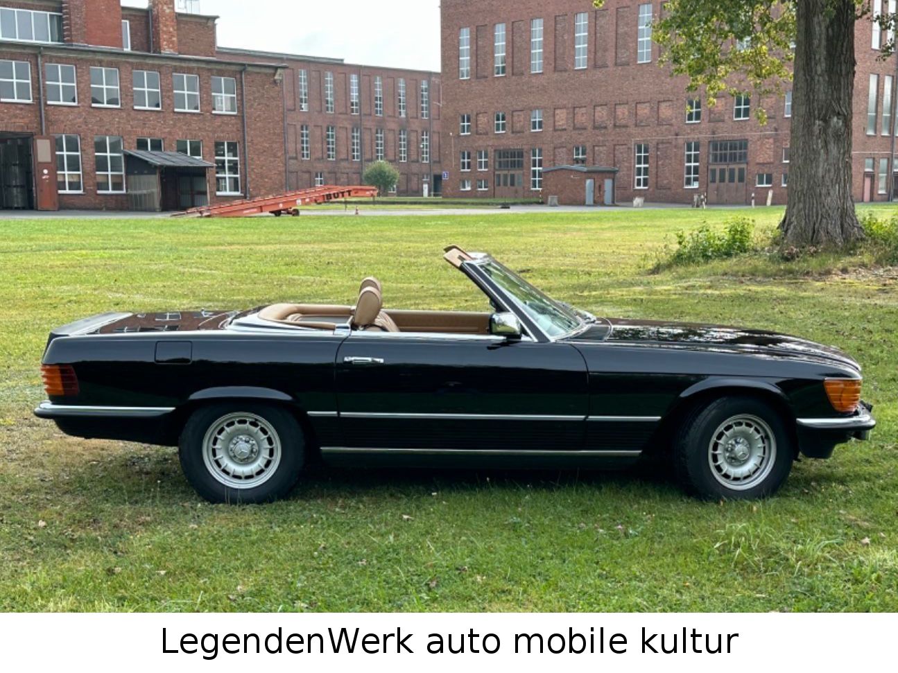 Fahrzeugabbildung Mercedes-Benz 500 SL R107 Dt. EZ MB S-Heft KLIMA Leder DATTEL