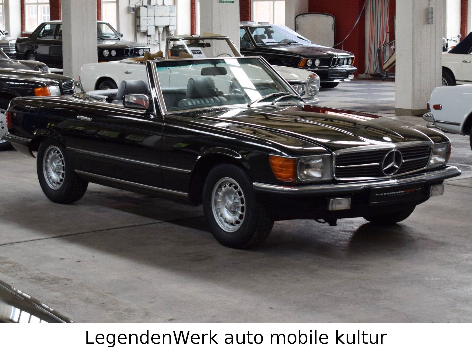 Fahrzeugabbildung Mercedes-Benz 380 SL R107 EURO 1.LACK HISTORIE Getriebe neu