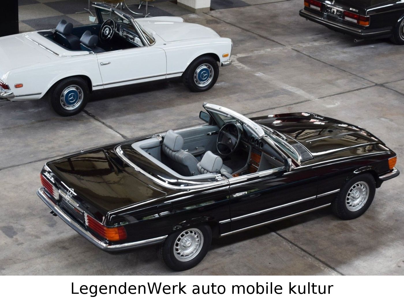 Fahrzeugabbildung Mercedes-Benz 380 SL R107 EURO 1.LACK HISTORIE Getriebe neu