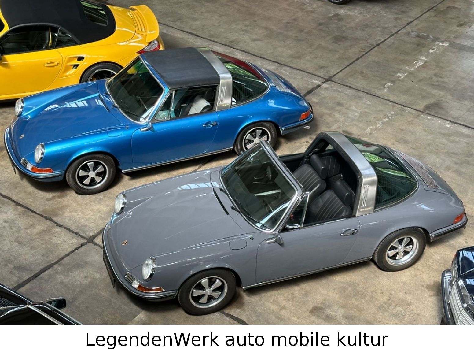 Fahrzeugabbildung Porsche 911 2.4 S, TARGA Deutsch MATCHING RESTAURIERT