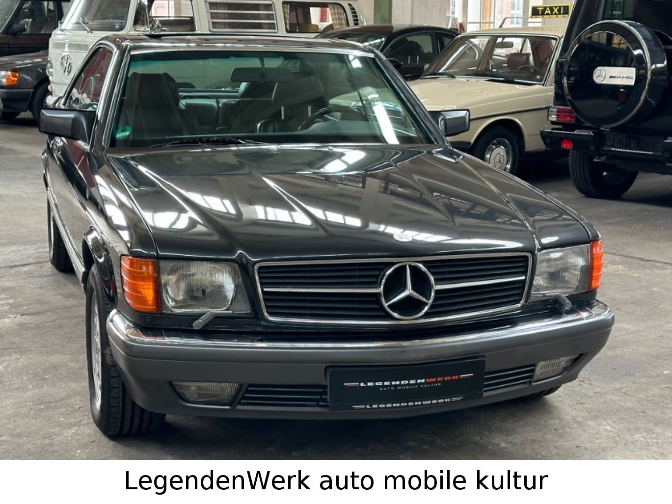 Fahrzeugabbildung Mercedes-Benz 560 SEC W126 Deutschland Classic Data Note 2+