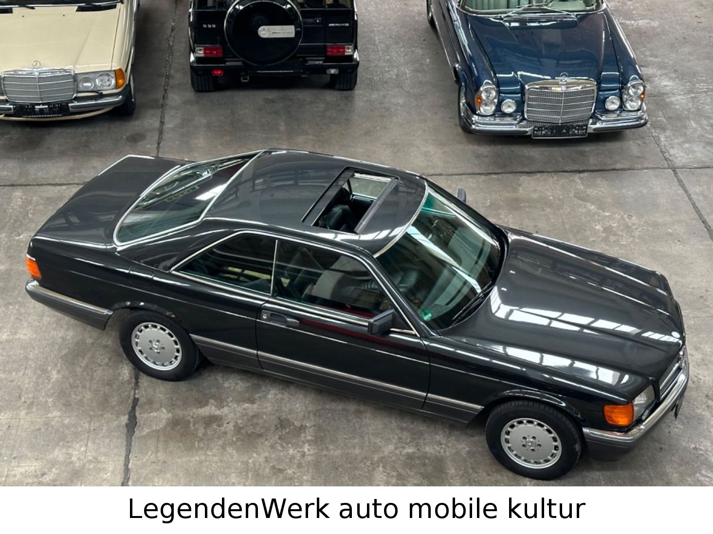 Fahrzeugabbildung Mercedes-Benz 560 SEC W126 Deutschland Classic Data Note 2+