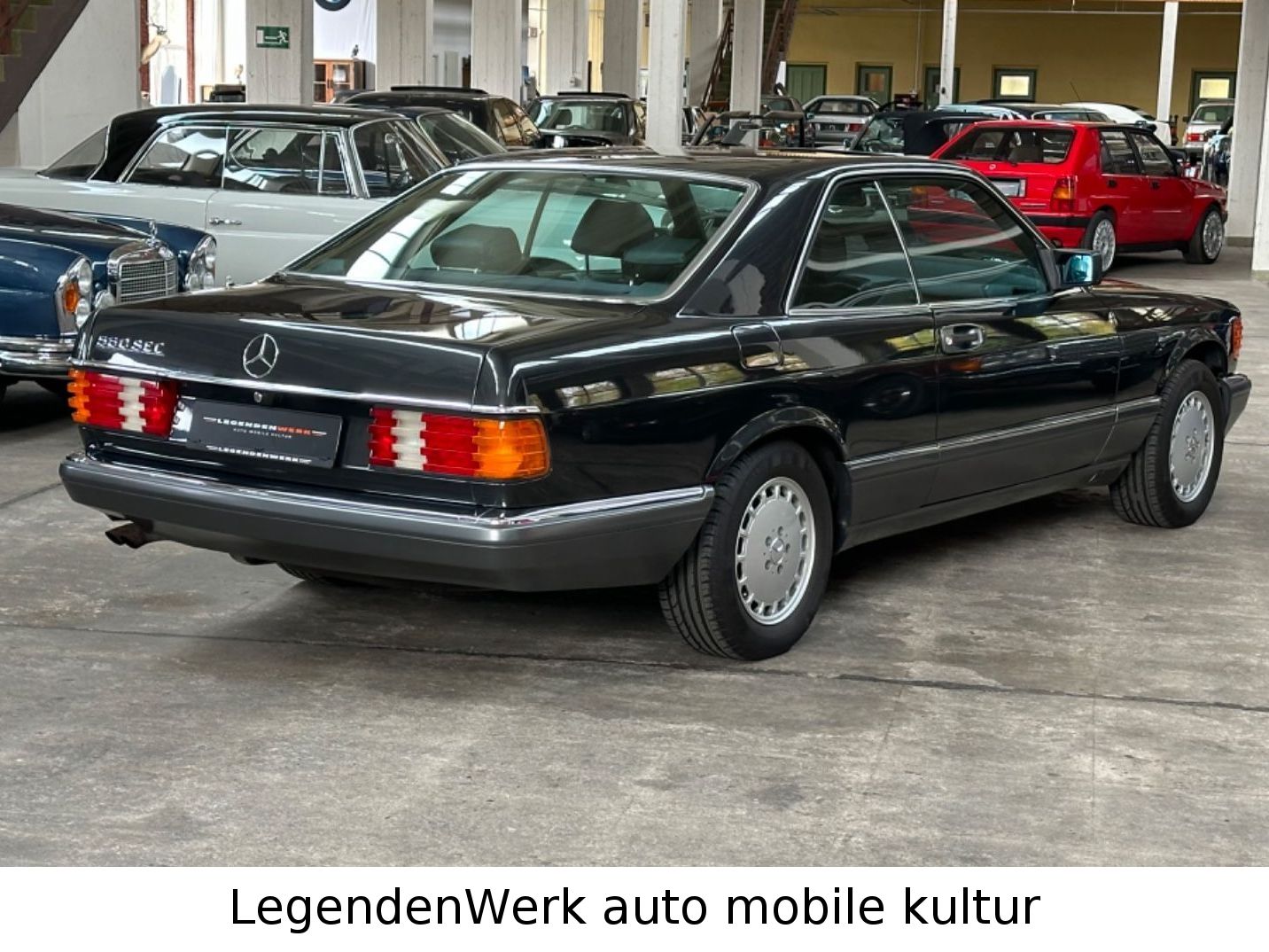 Fahrzeugabbildung Mercedes-Benz 560 SEC W126 Deutschland Classic Data Note 2+