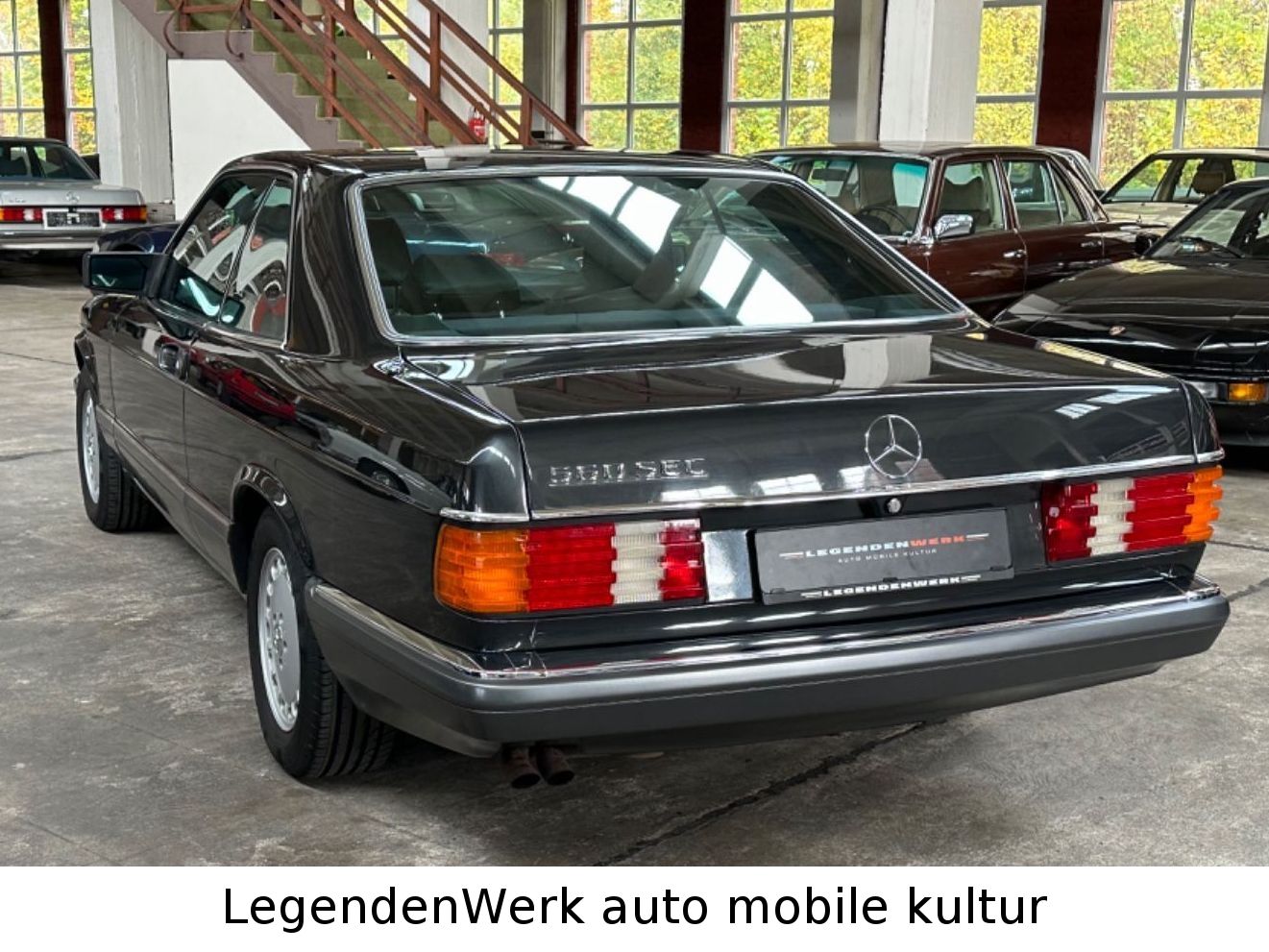 Fahrzeugabbildung Mercedes-Benz 560 SEC W126 Deutschland Classic Data Note 2+